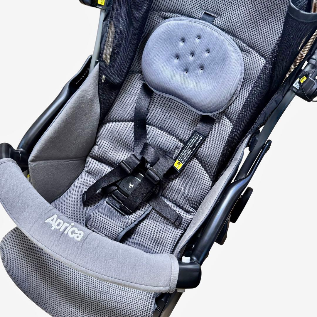 【未使用品】Aprica ベビーカー クルリー A型 軽量 グレー