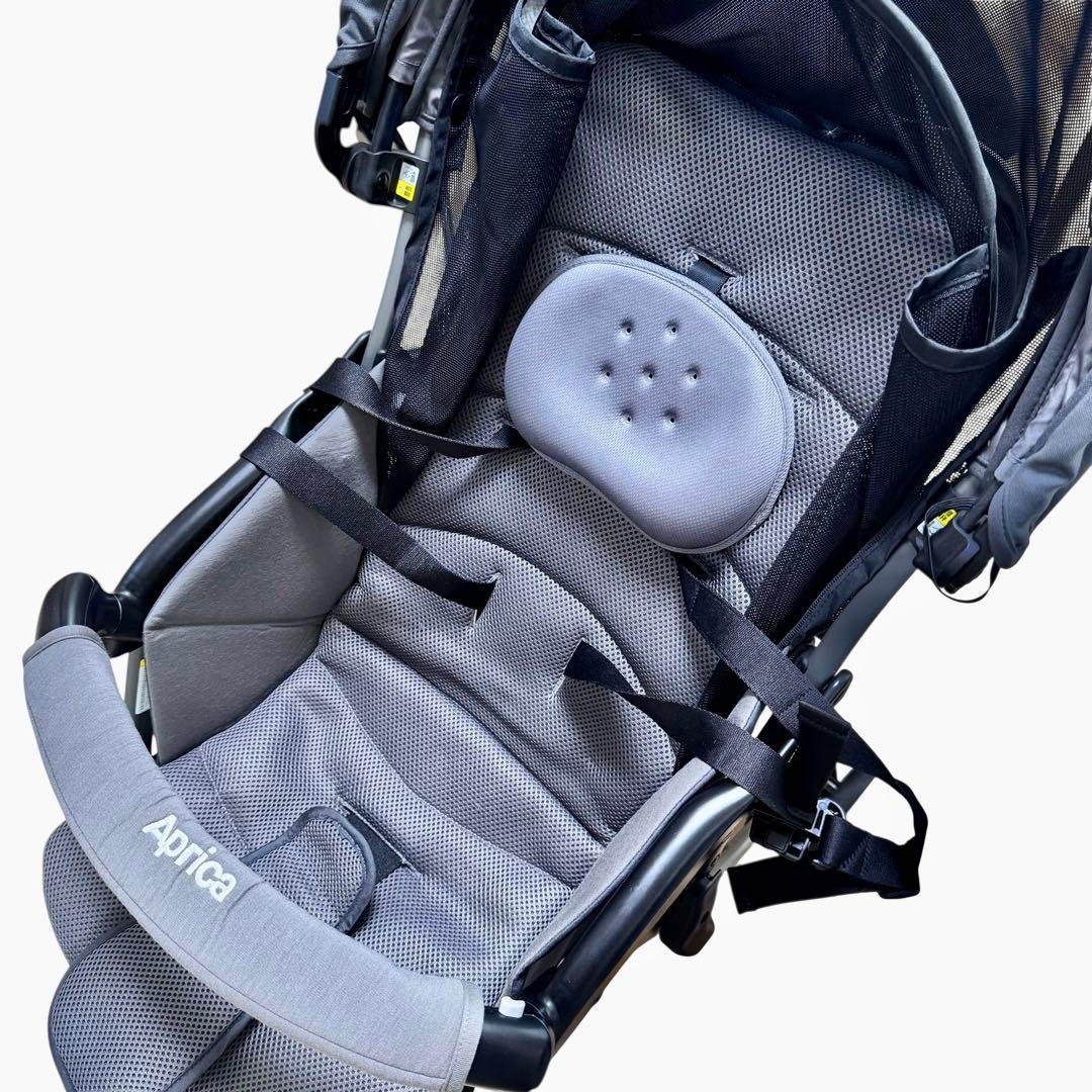 【未使用品】Aprica ベビーカー クルリー A型 軽量 グレー