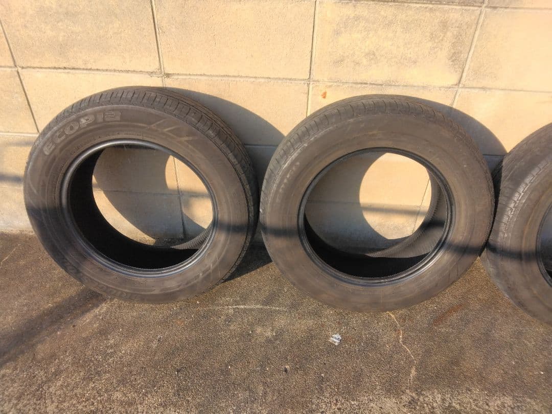 195/65R15 BS夏タイヤ4本中古セット　2021年製