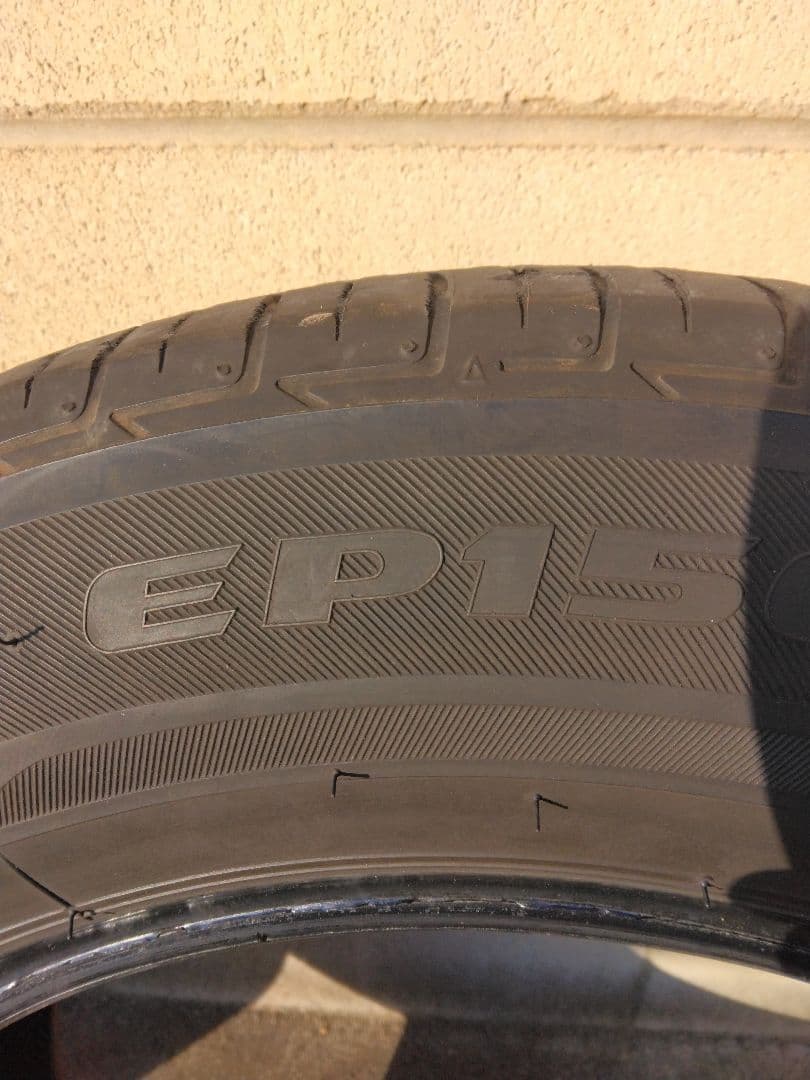 195/65R15 BS夏タイヤ4本中古セット　2021年製