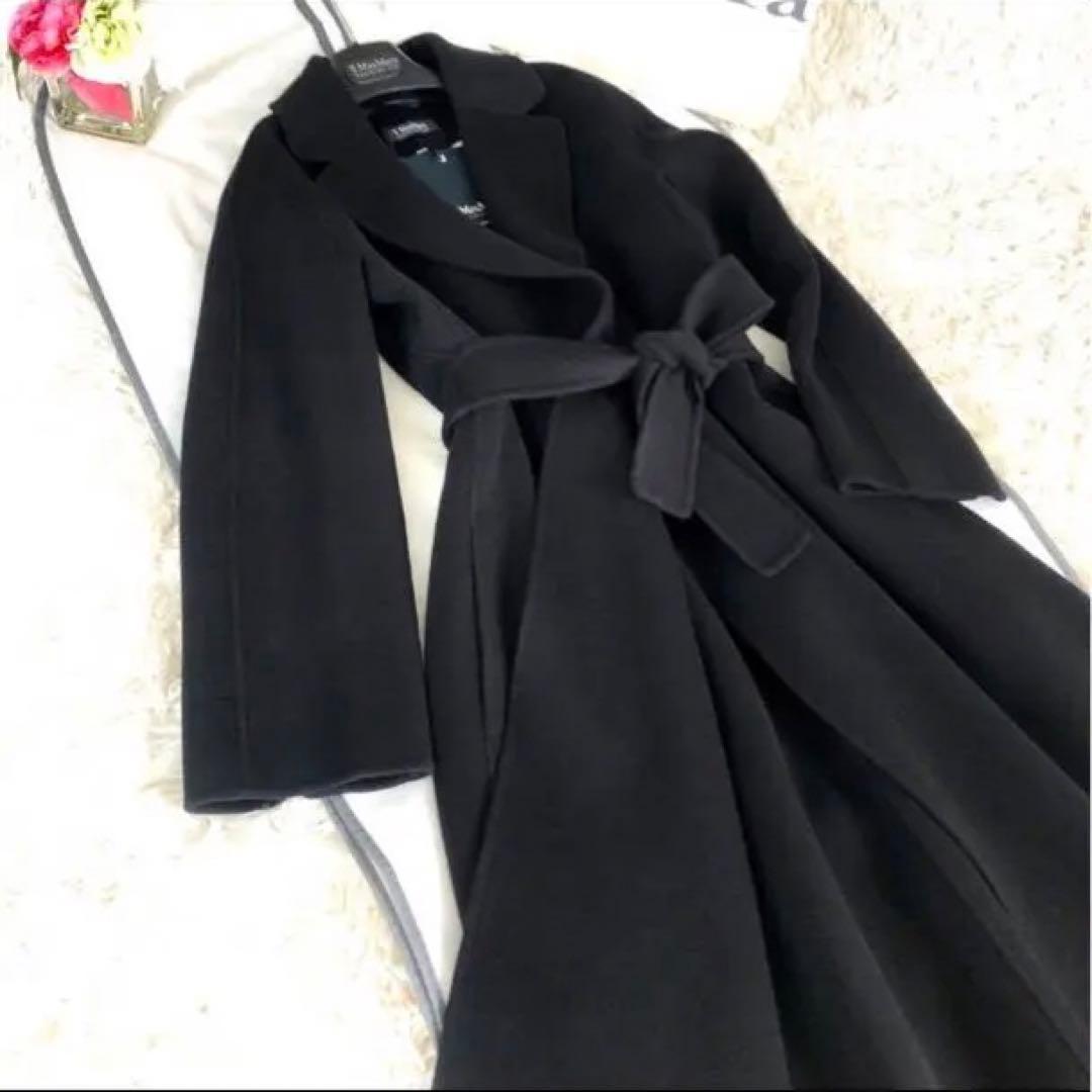 新品タグ付【'S MAX MARA】38ESTURIAクチートアマーノ　ブラック