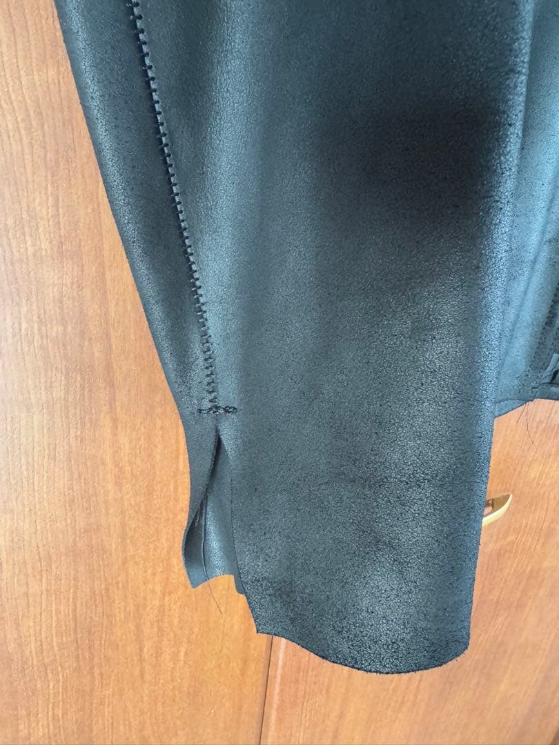 ISAMU KATAYAMA BACKLASH レザーフードジャケット　美品