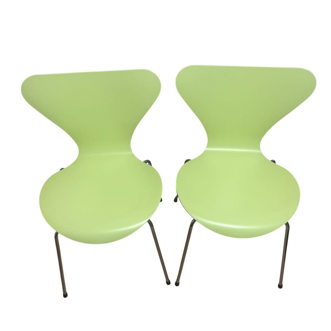 【希少廃盤カラー】 FRITZ HANSEN　セブンチェア　レモンライム