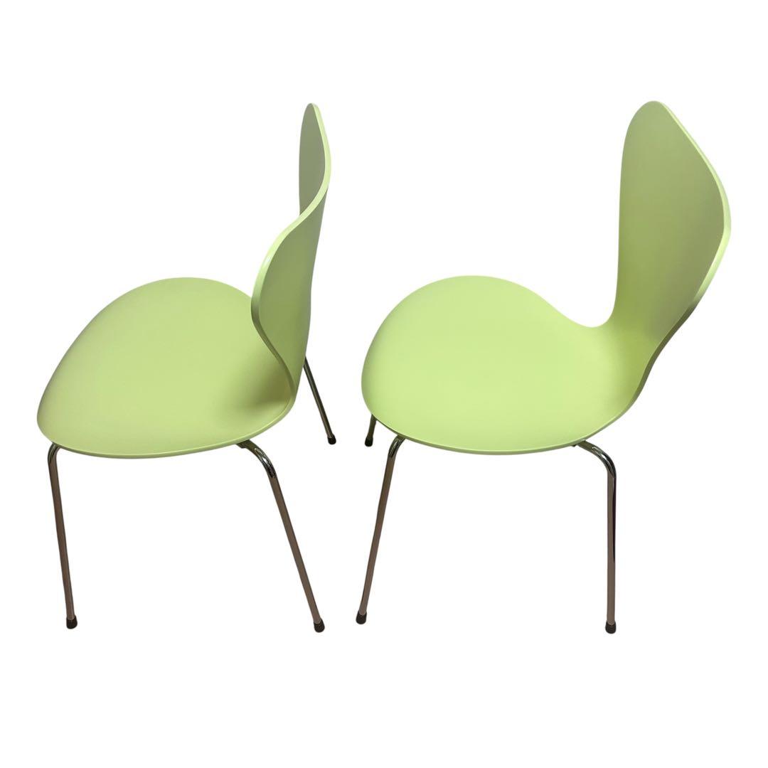 【希少廃盤カラー】 FRITZ HANSEN　セブンチェア　レモンライム
