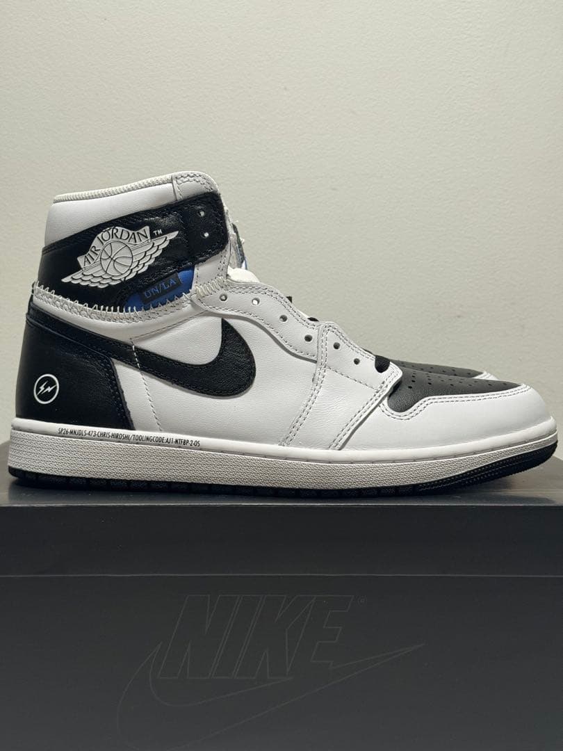 靴 Nike Air Jordan 1 Fragment x Union