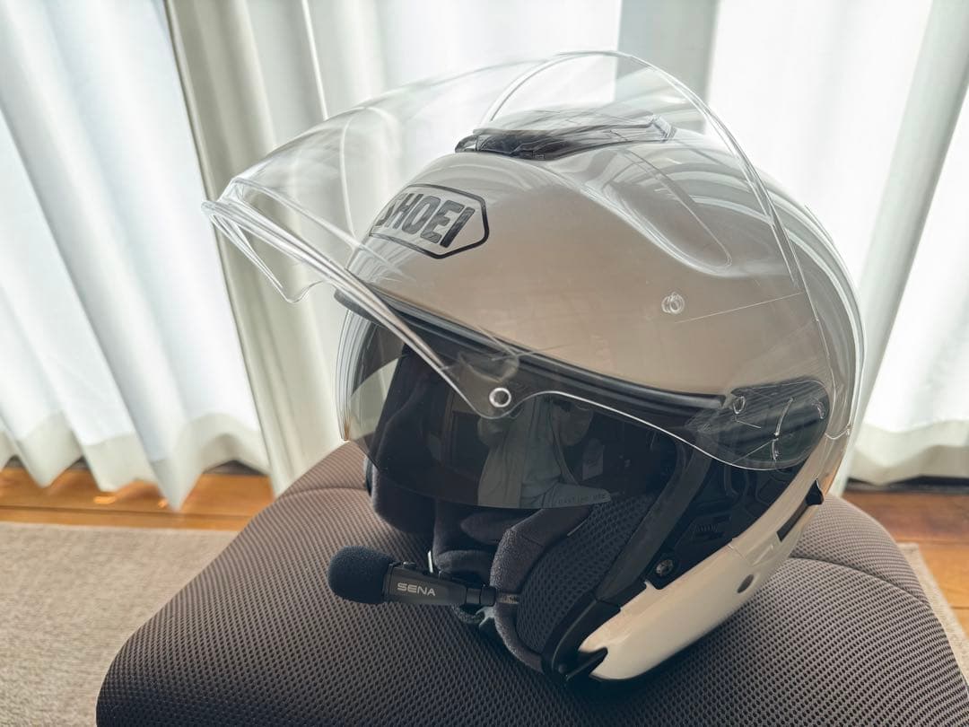 SHOEI J-Cruise ジェットヘルメット　Mサイズ SENA インカム付