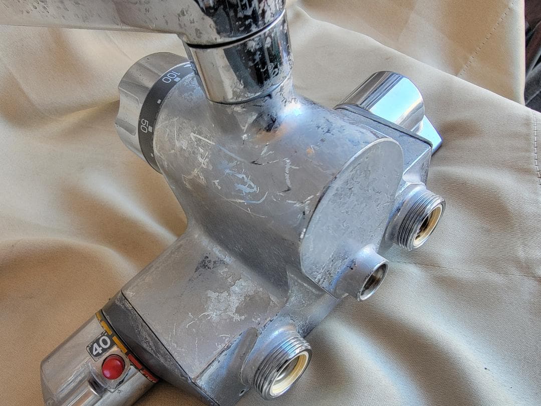 TOTO 定量止水付きシャワーサーモ水栓 TMF47Y1 定