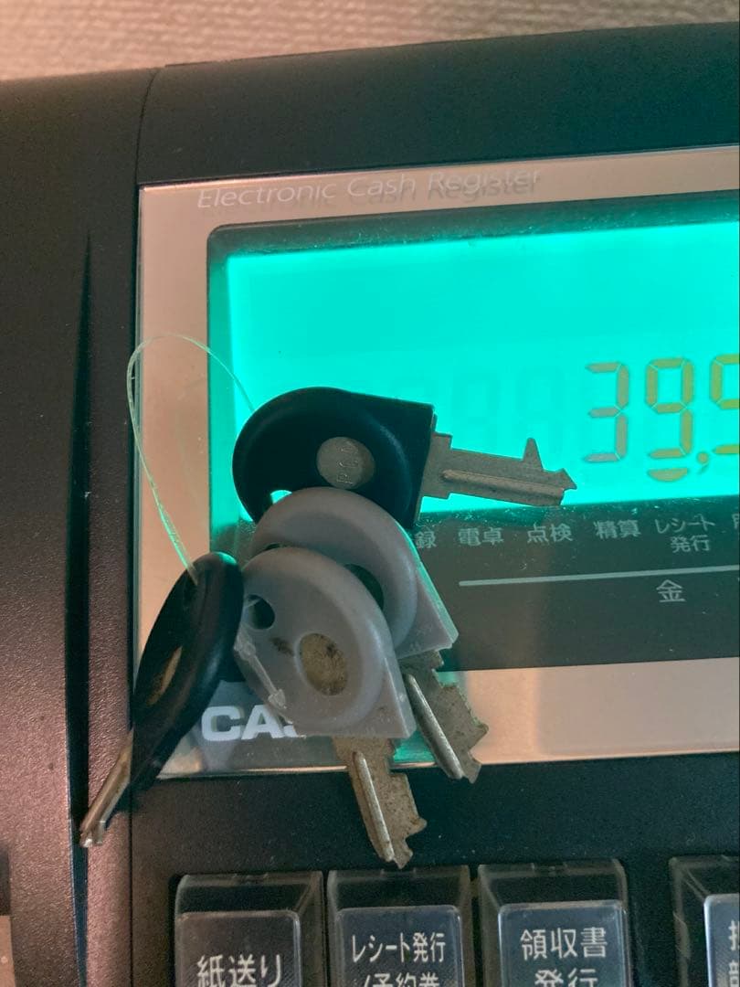 CASIO カシオ　TE-300 電子レジスター 取扱説明書付き