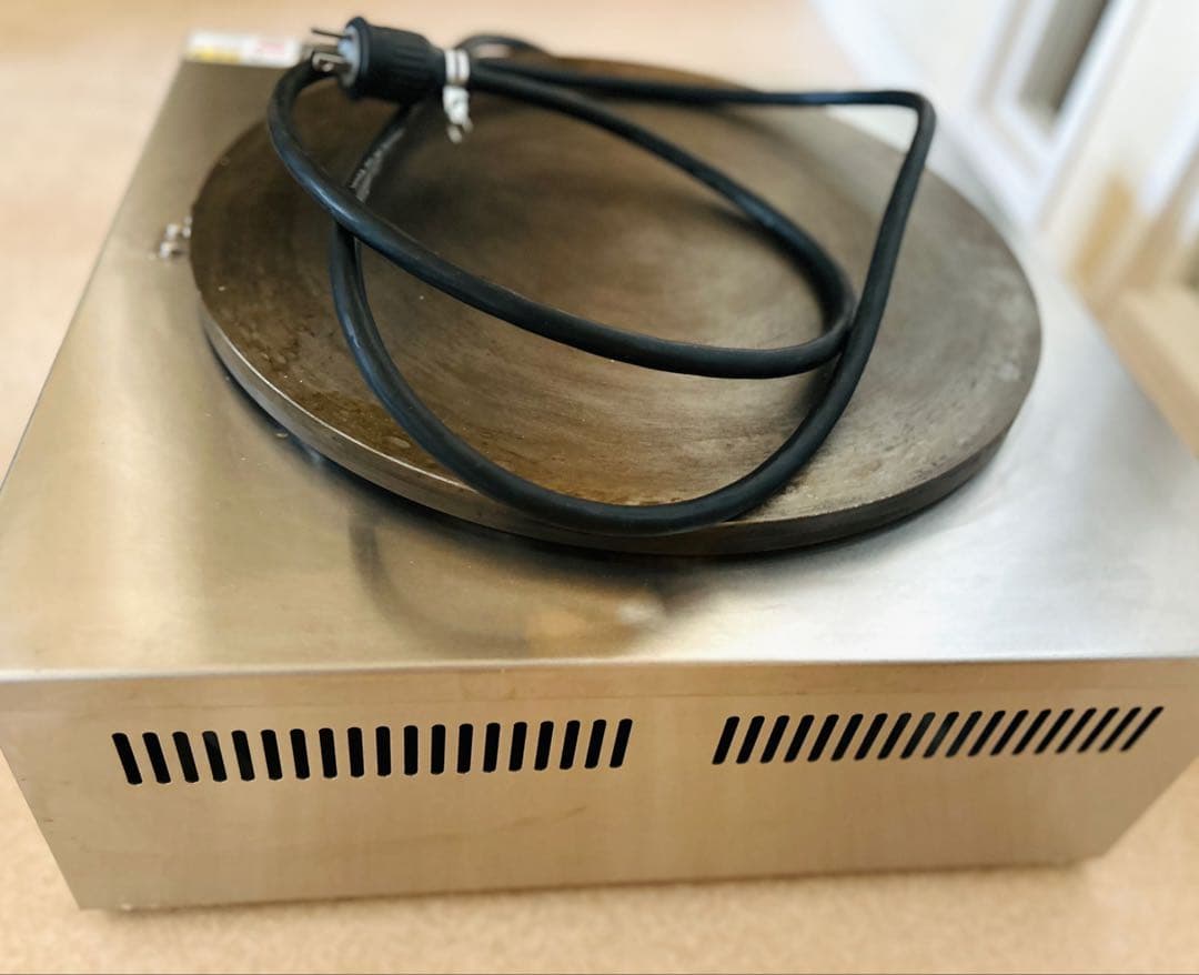 ニチワ 100V 電気クレープ焼器 CM-410