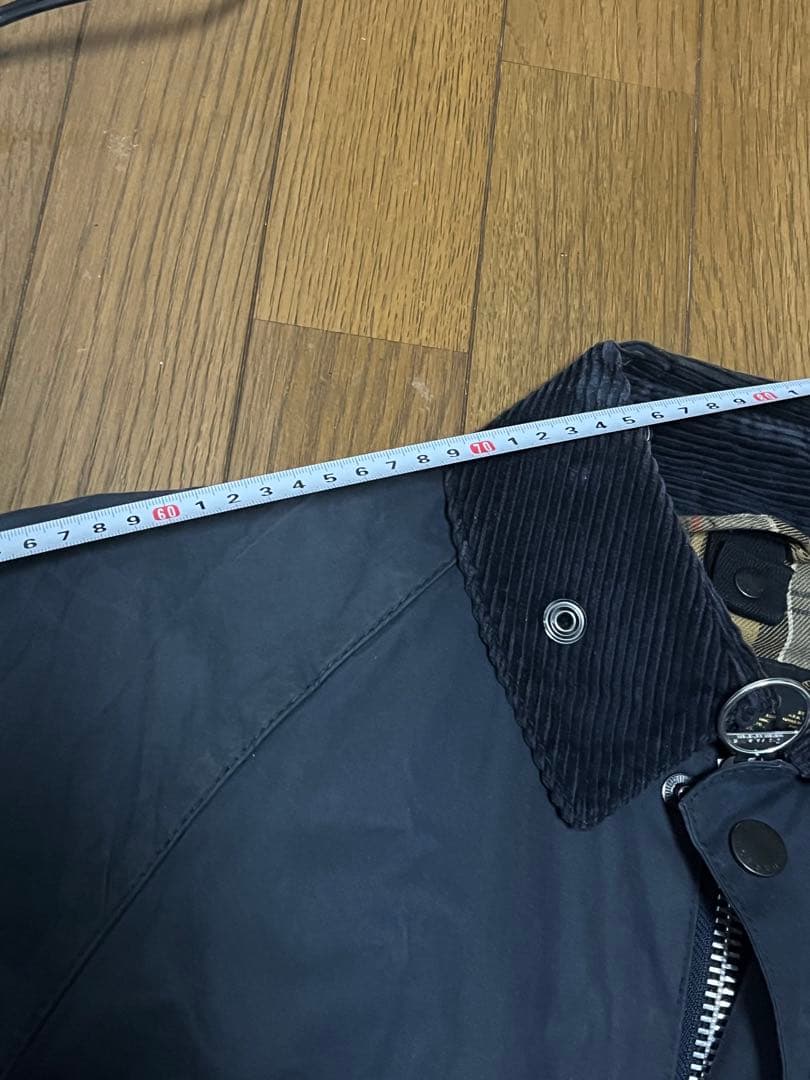 Barbour BEDALE SL WAXED COTTON ネイビー 34