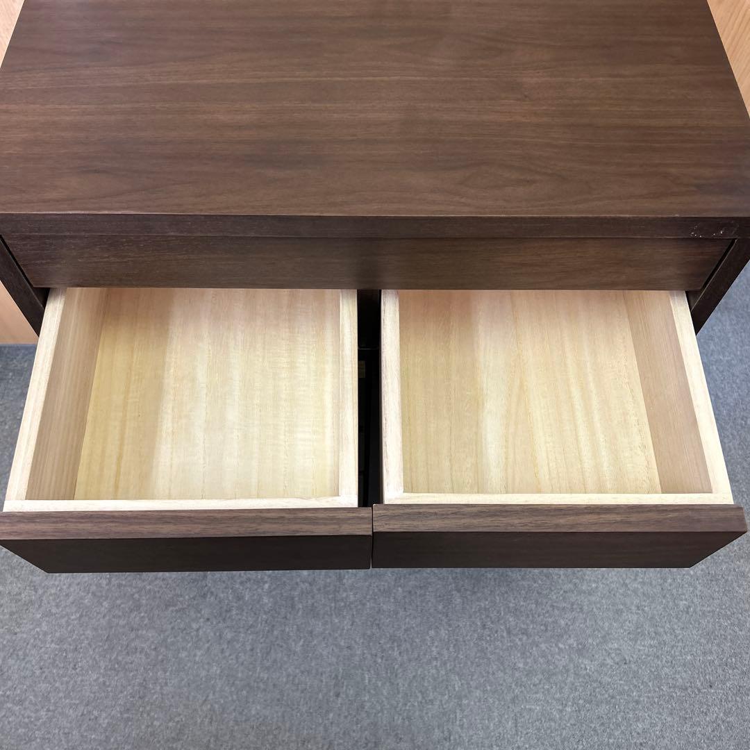 ★未使用訳あり★キャビネット 新城家具 アキレア ウォールナット
