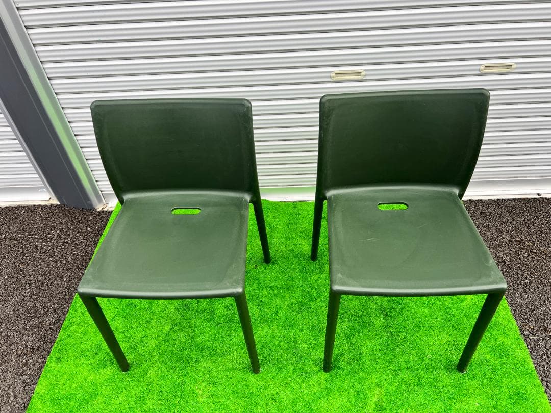 MAGIS/マジス Air-Chair/エアチェア 濃グリーン×2脚 イタリア