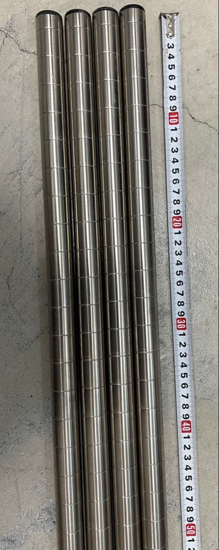 エレクターPポール P1590W 4本セットスーパーエレクターDB付ERECTA