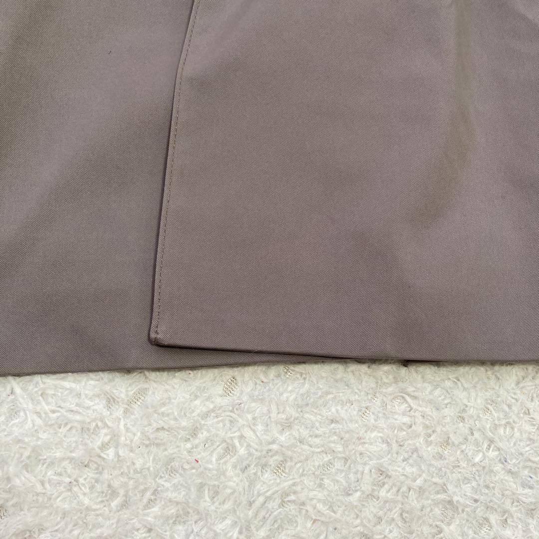 ［未使用］TAKEO KIKUCHI スタンドカラーコートグレージュ L