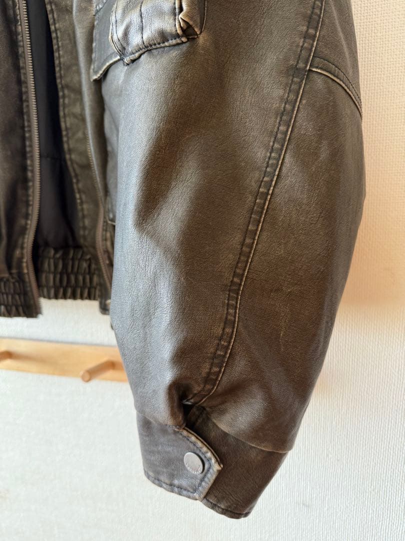 【完売商品】SLY VINTAGE F/LEATHER S/BZ