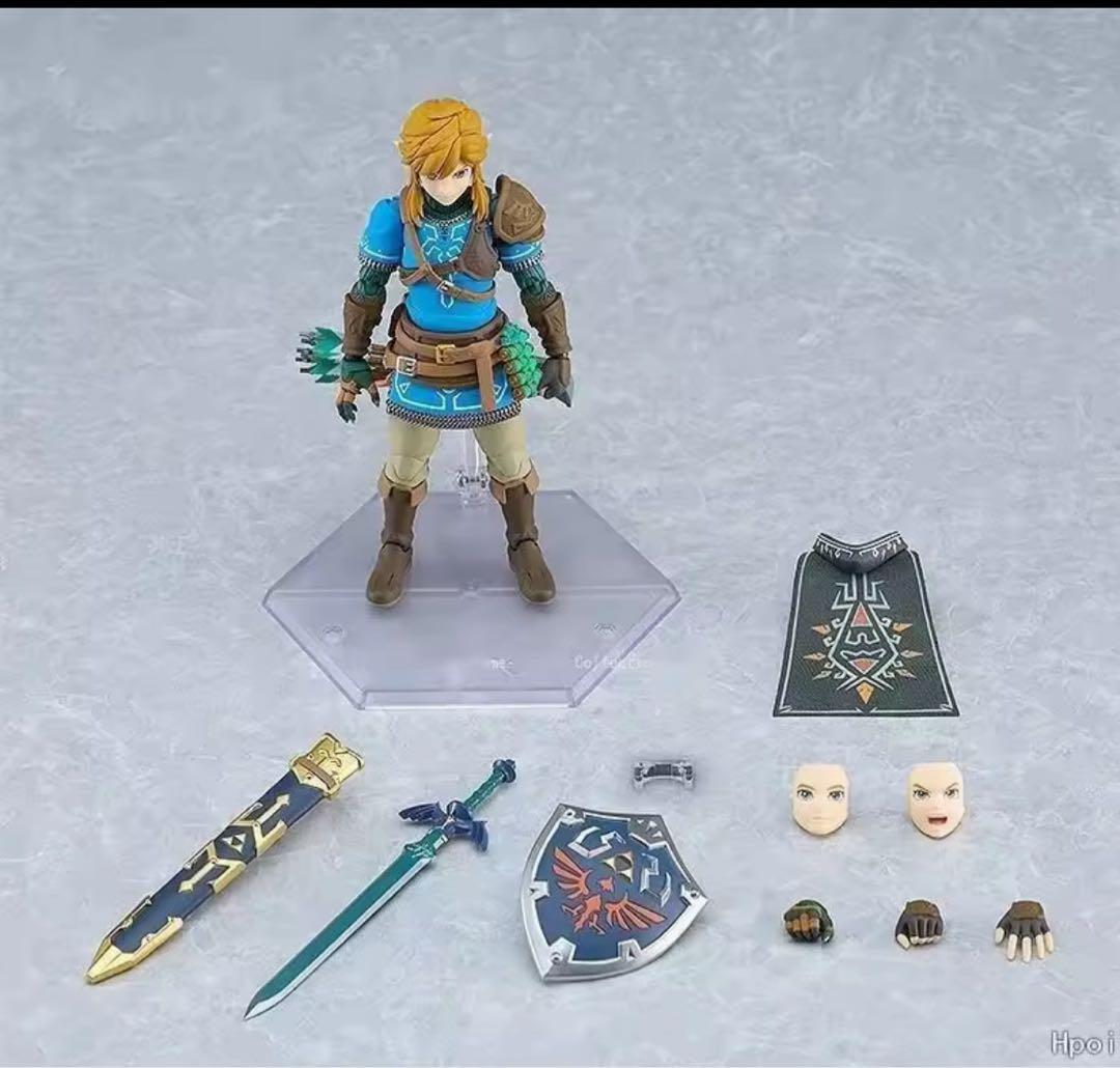 リンク ゼルダの伝説 フィギュア 交換用パーツあり
