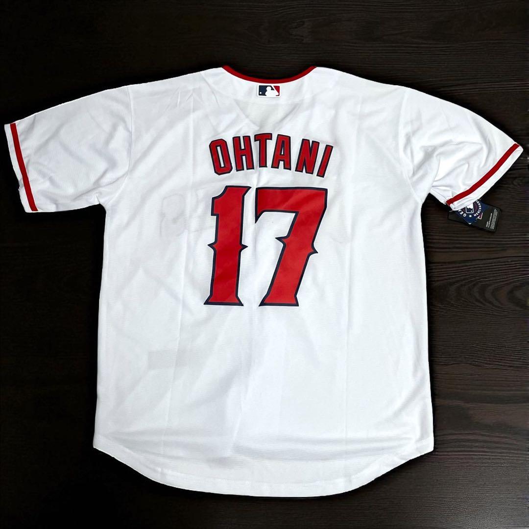 【タグ付】ナイキ社製 LA/Angels 大谷翔平ユニフォーム L c010