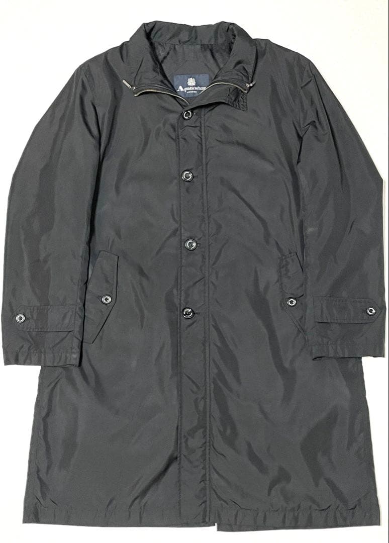 Aquascutum◇アクアスキュータム◇メンズステンカラーコート