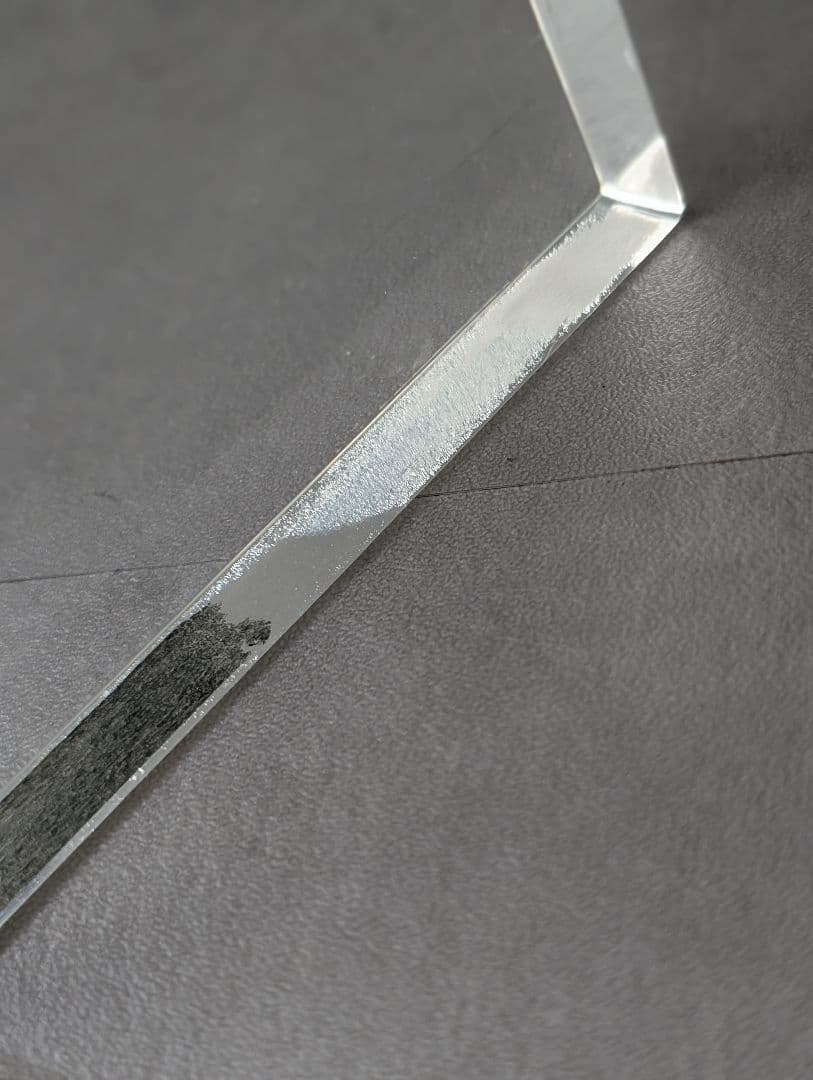 USED/スペースエイジ Y2K アクリルレッグ センターテーブル モダン