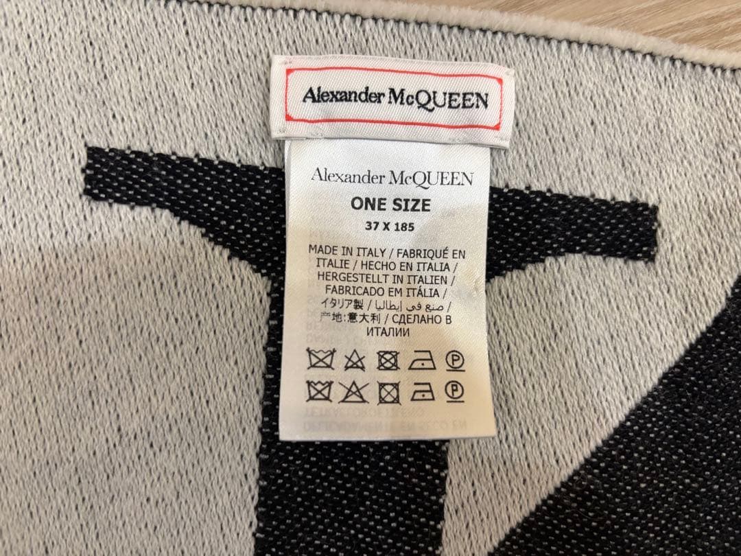 Alexander McQueen 2023AW マフラー ストール　loewe