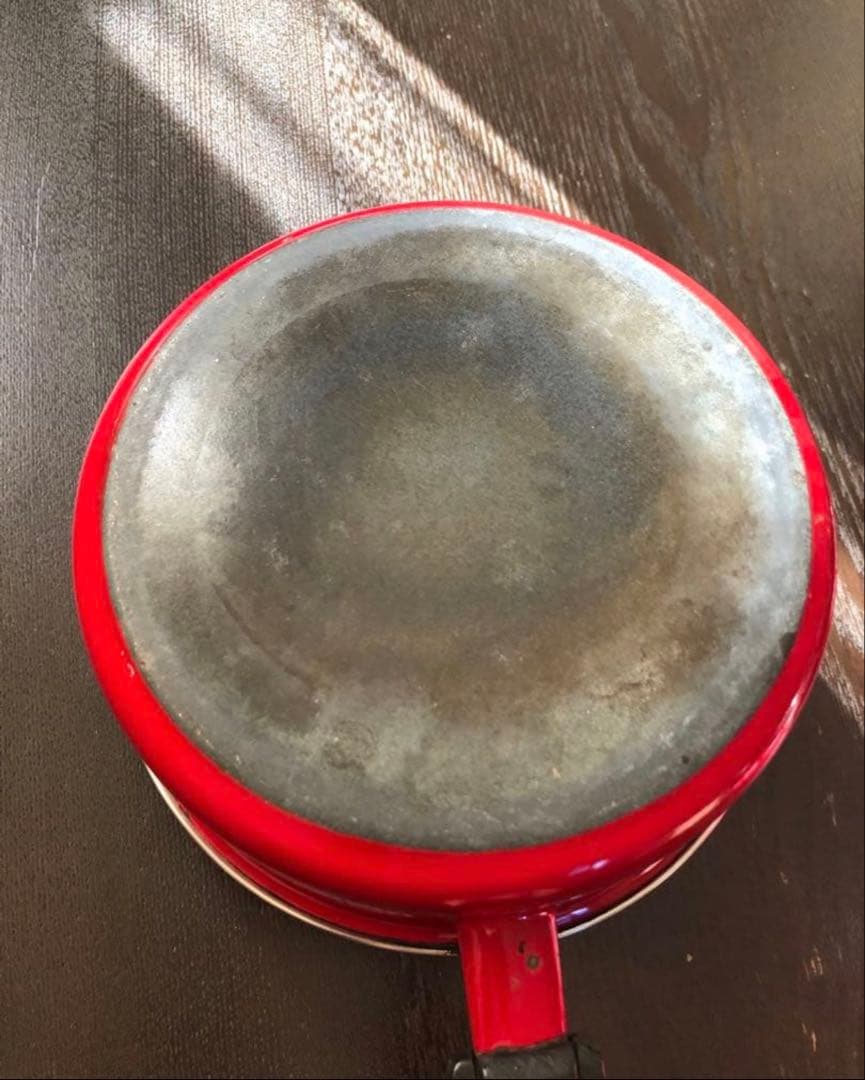 【希少】西ドイツ　ASTA ヴィンテージ　ホーロー鍋　3点セット　1970年代