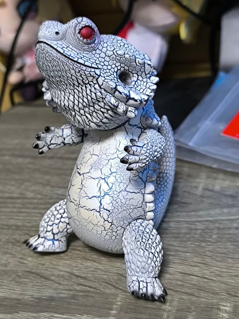 珍*ら様 フトアゴン　ソフビ　3体セット