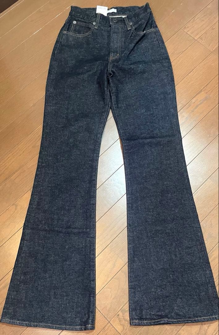 【新品】 マウジー MVS FLARE(L) フレア デニム ジーンズ 25