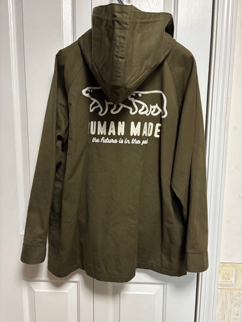 HUMAN MADE マウンテンパーカー オリーブ色