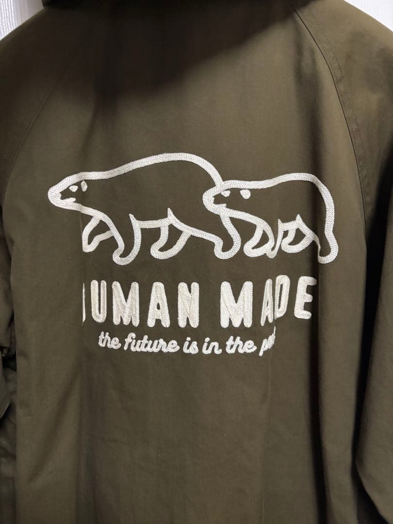 HUMAN MADE マウンテンパーカー オリーブ色