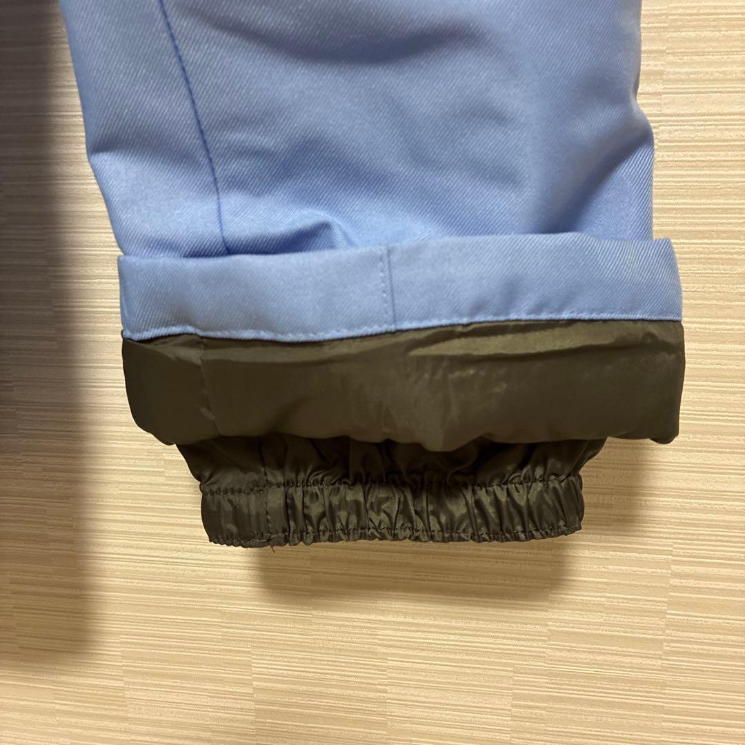 COSBY スキーウエア サイズ調整 上下セット 女の子 グレー120cm