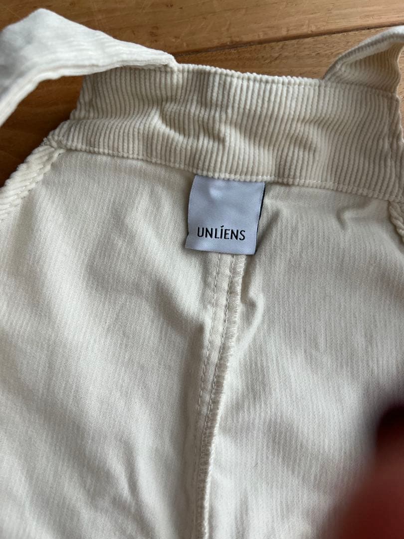 アンリアン コーデュロイサロペット 田中亜希子 UNLIENS