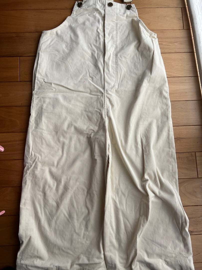 アンリアン コーデュロイサロペット 田中亜希子 UNLIENS