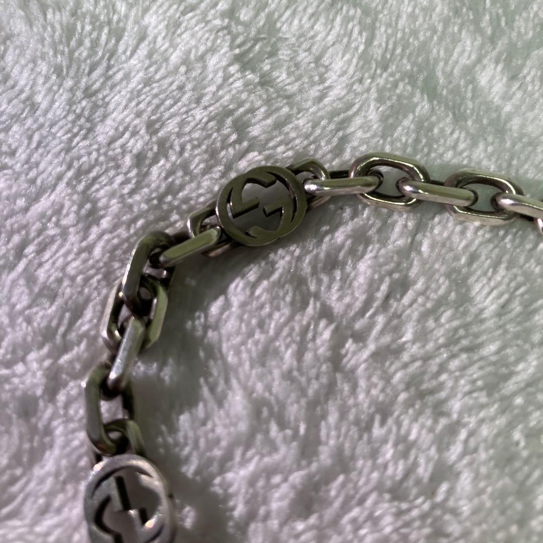 GUCCI インターロッキングG ブレスレット ※留め具部分壊れてる
