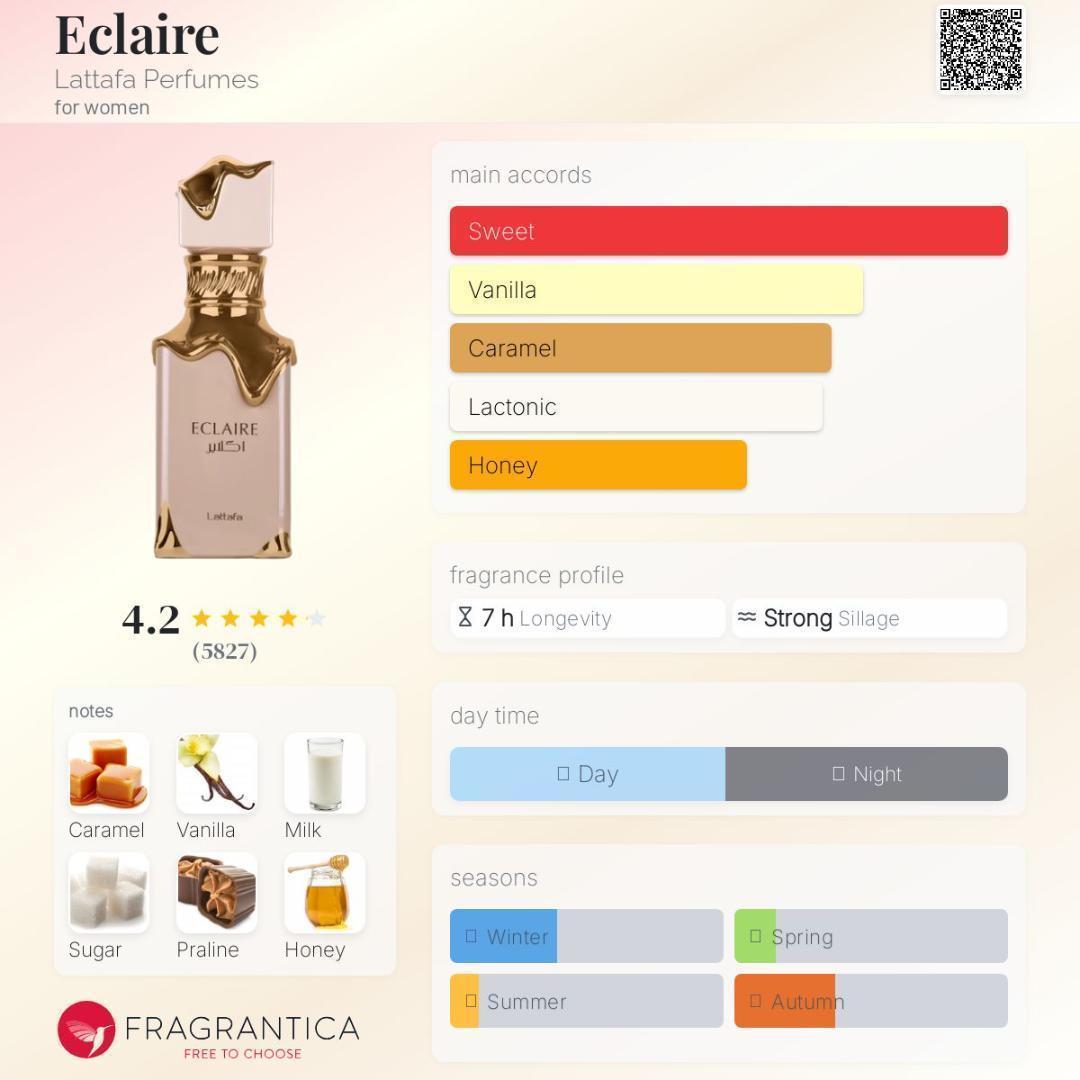 香水(女性用) LATTAFA ECLAIRE EDP 100ml