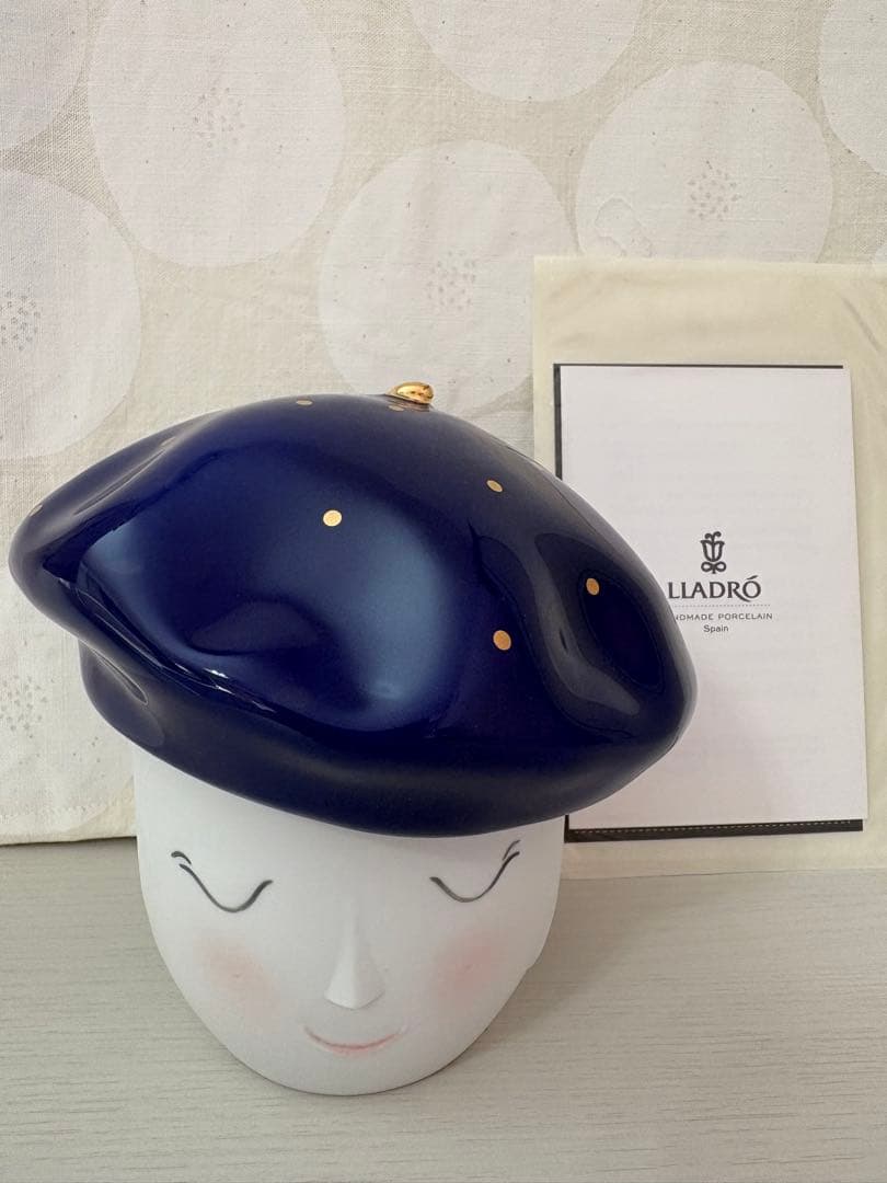 リヤドロ　Lane(ボックス) Beret/Blue Gold