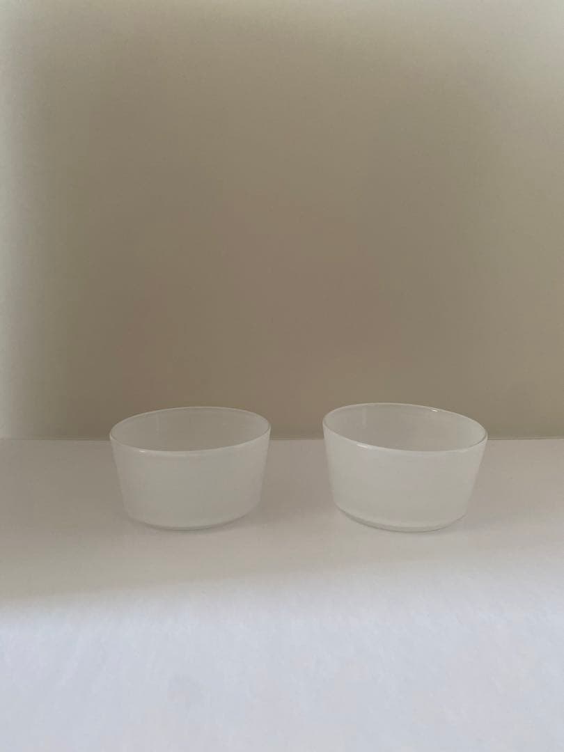 辻和美　乳白色　フリーカップ　2点セット