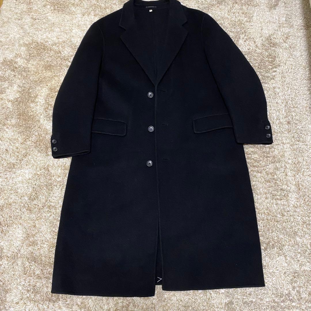 新品未使用✨MUJI Laboカシミヤ混チェスターコート ブラック Mサイズ