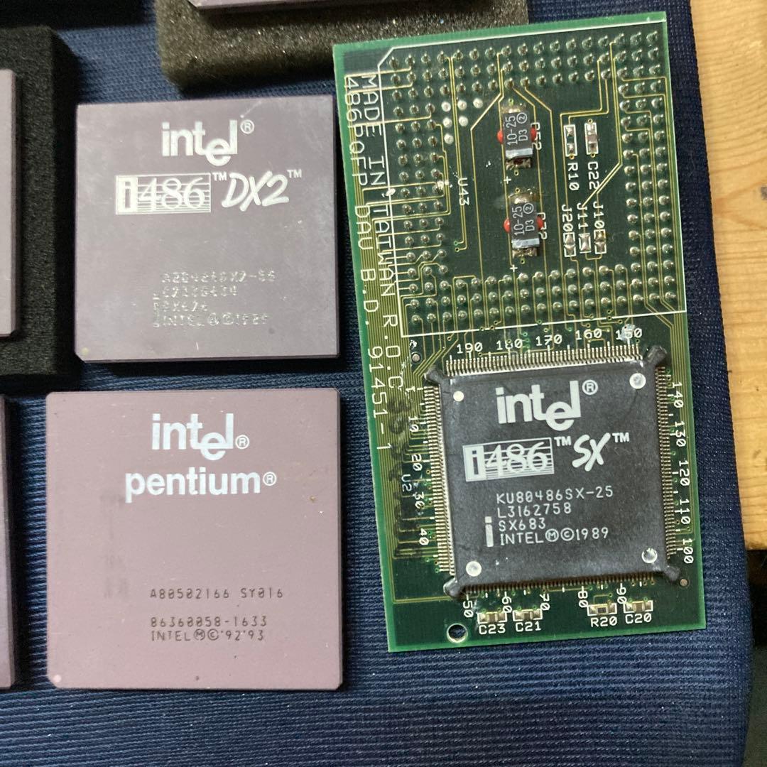 ド*ん様 昔のCPU　コレクションアイテムとして