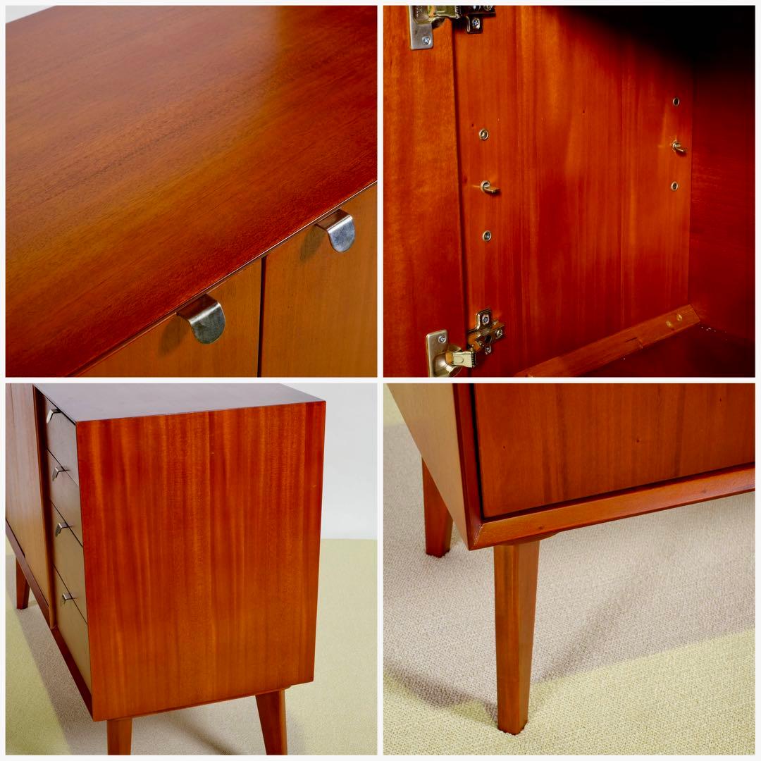 A 新品 北欧 キャビネット リビングボード 収納 本棚