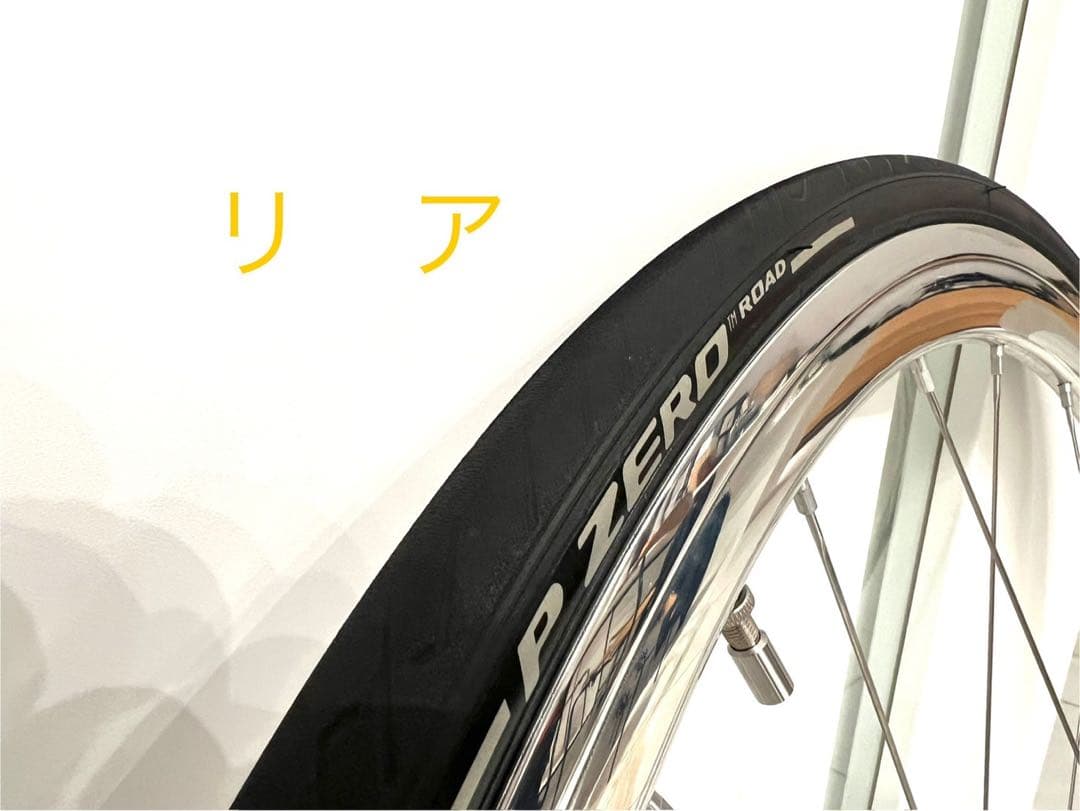 ピスト用希少DT-SWISS RR-511ポリッシュ加工　　ハブ&チタンコグ付