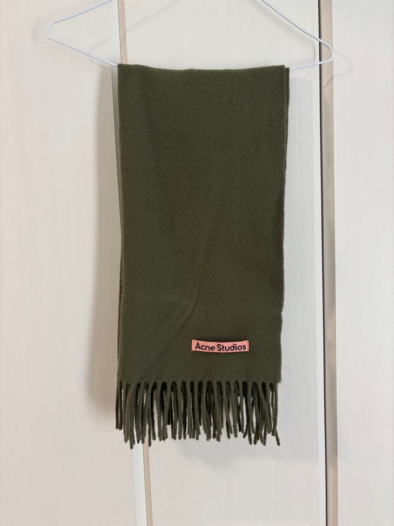 Acne Studios マフラー　グリーン