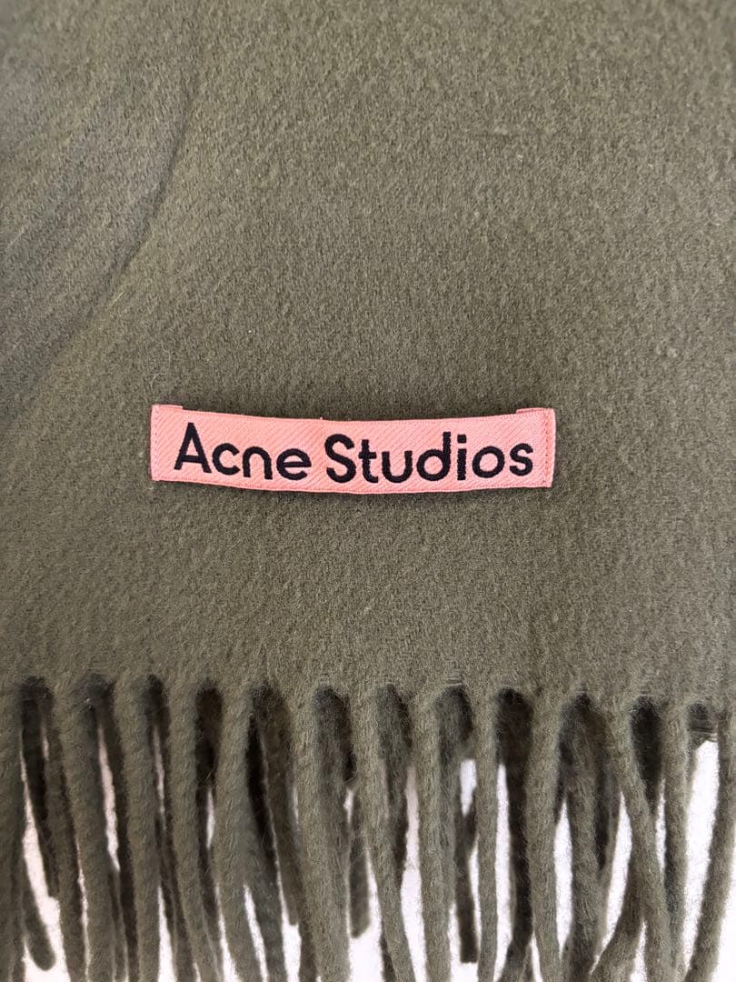 Acne Studios マフラー　グリーン