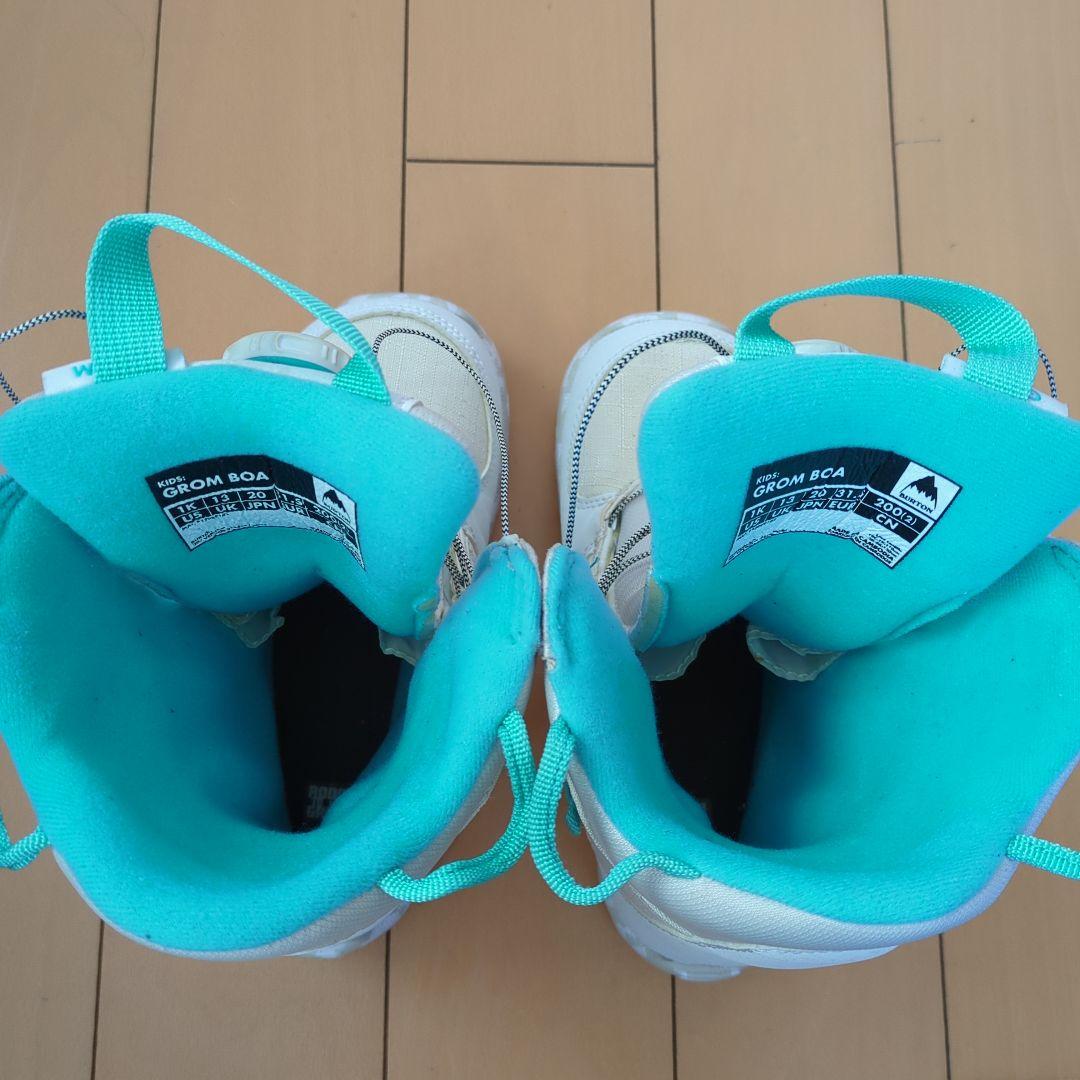 Burton Grom Boa Youth 子ども用スノーボードブーツ 20cm