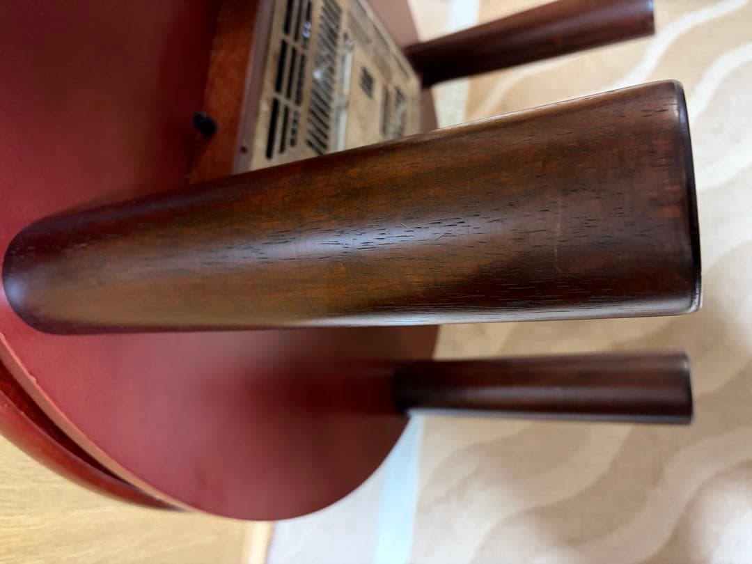 天然木　円形　こたつ　テーブル　電源コードなし　丸型