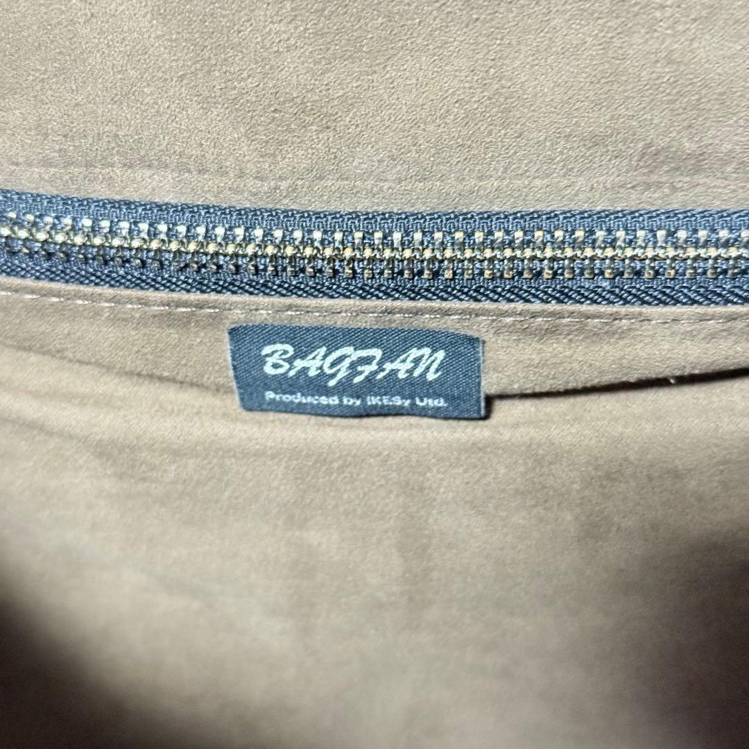 未使用✨BAGFAN バッグファン　クロコダイル　トートバッグ ハンドバッグ　黒