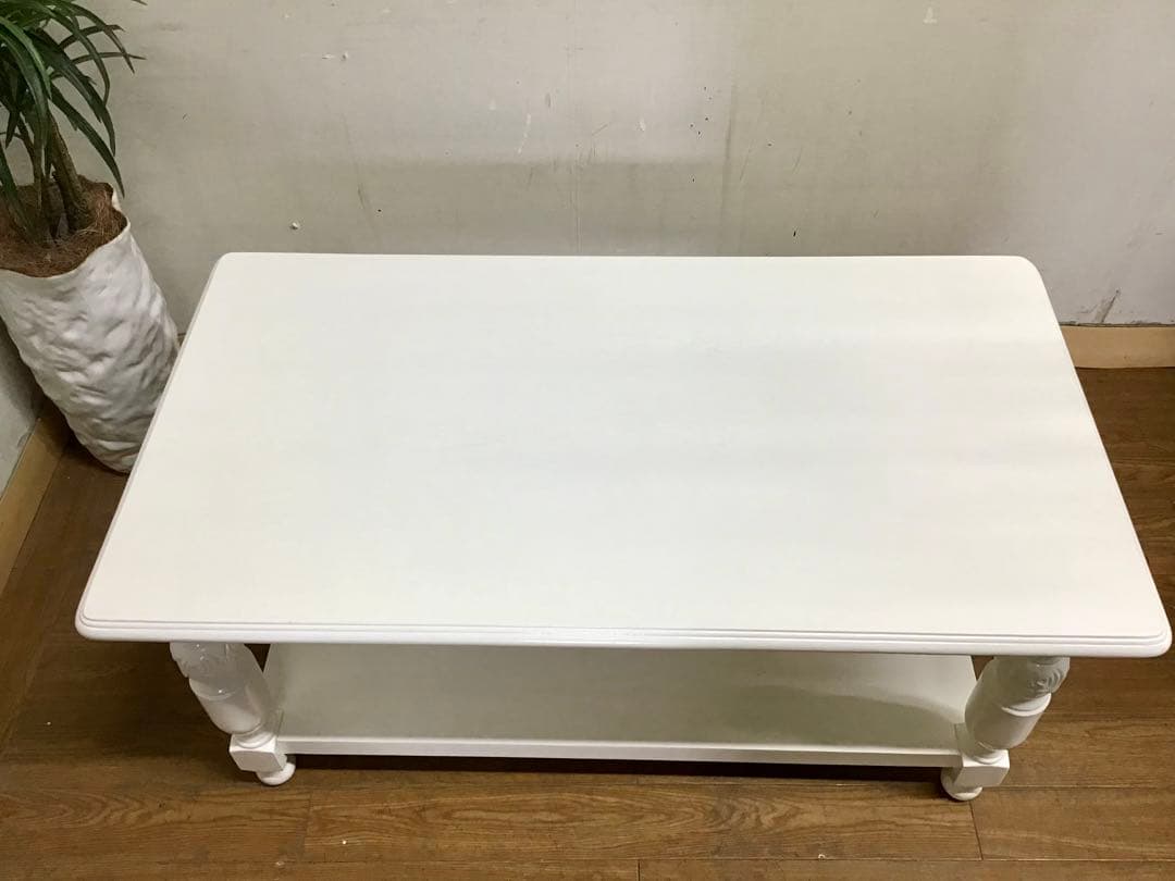 管284☆ヨーロピアンクラシック家具☆姫系☆ロココ調☆センターテーブル