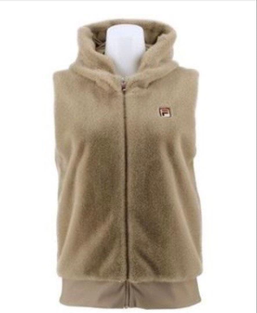 ♡美品♡FILA テニスウェア レディースベスト VL2561 ベージュ　M