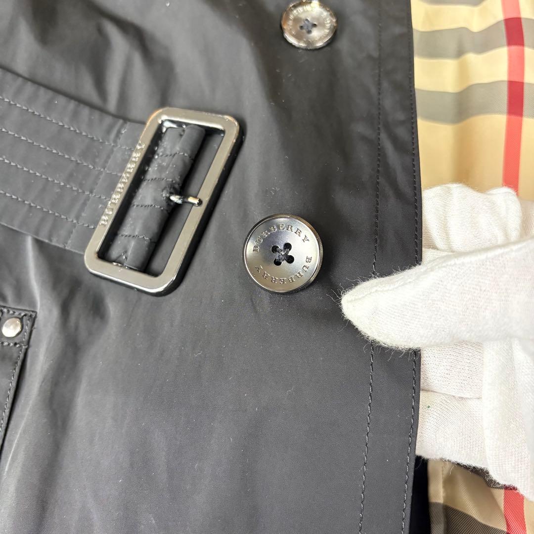 バーバリーロンドン ダウンジャケット メガチェック ライナー