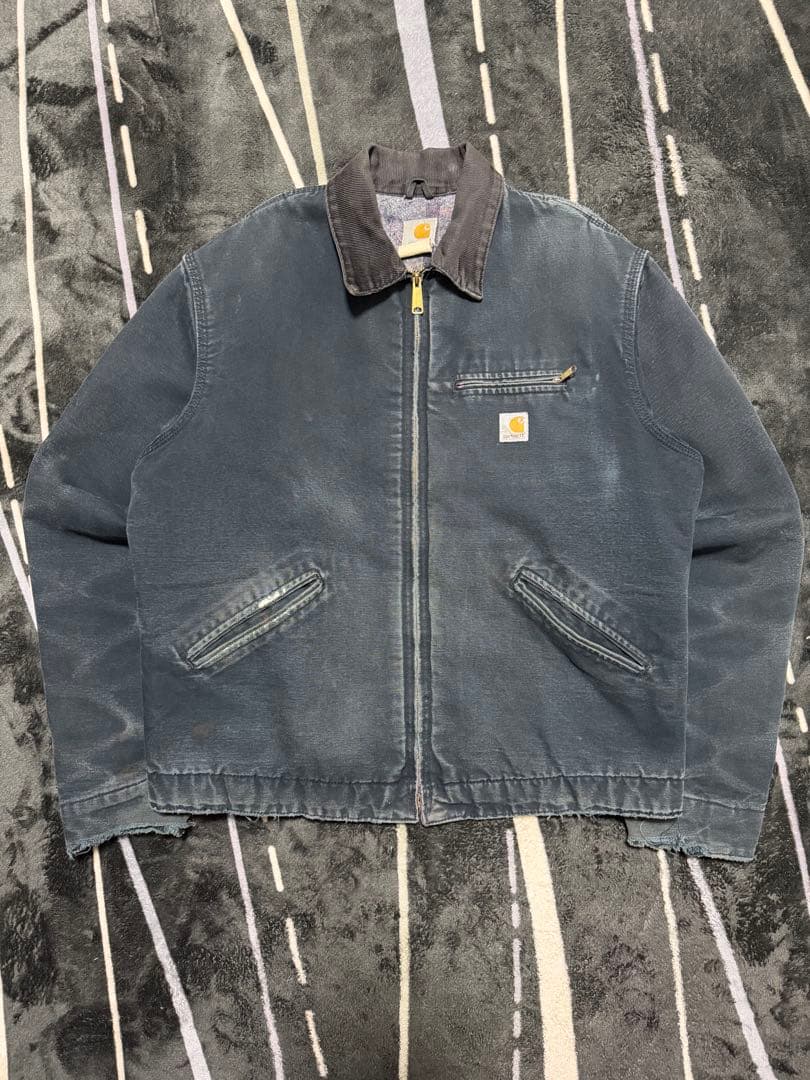 ‼️【ヴィンテージ雰囲気】Carhartt デトロイトジャケット ブラック