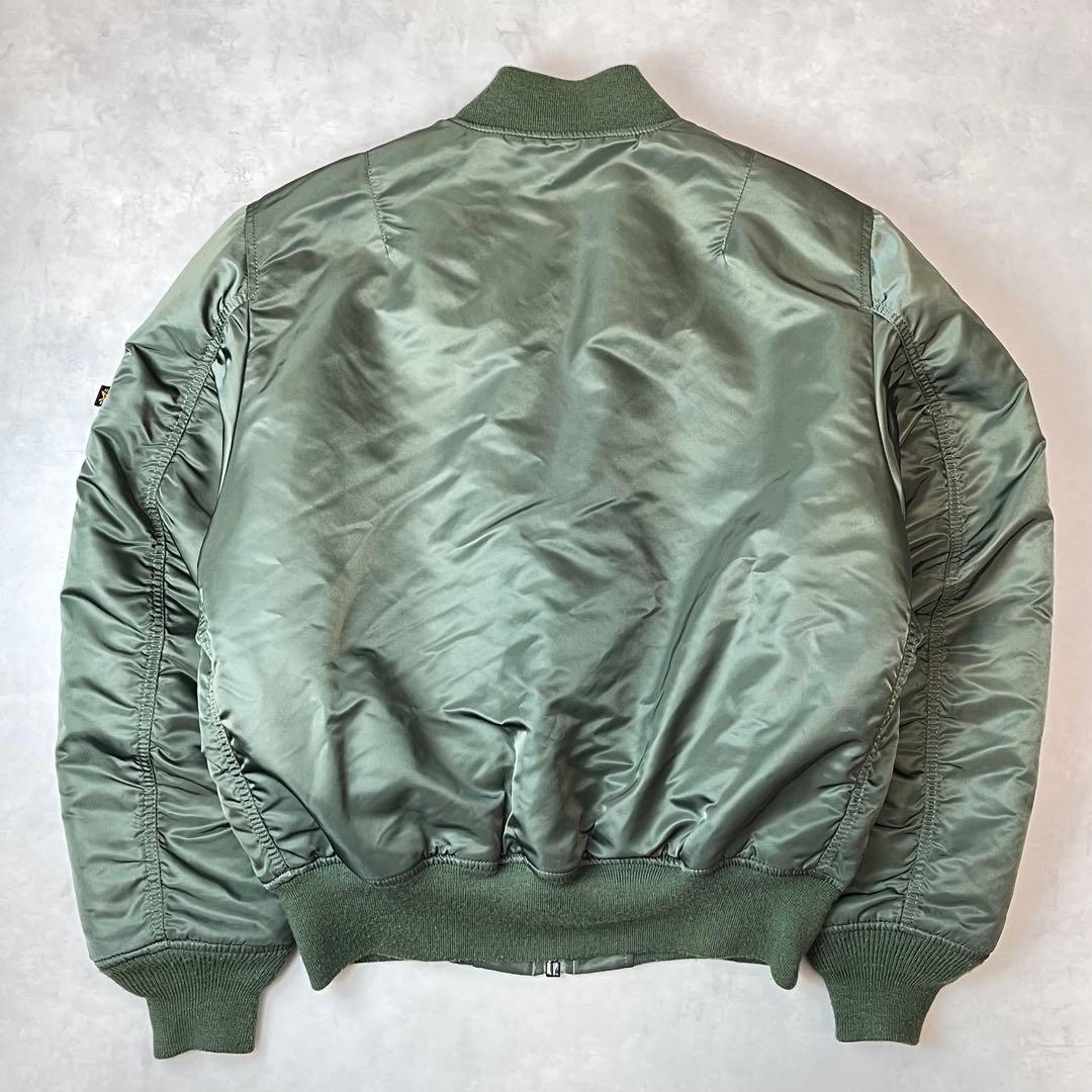 ALPHA INDUSTRIES MA-1 フライトジャケット カーキ M